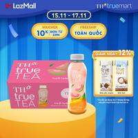 Thùng 24 chai Trà Ổi Tự Nhiên TH true TEA 350 ml