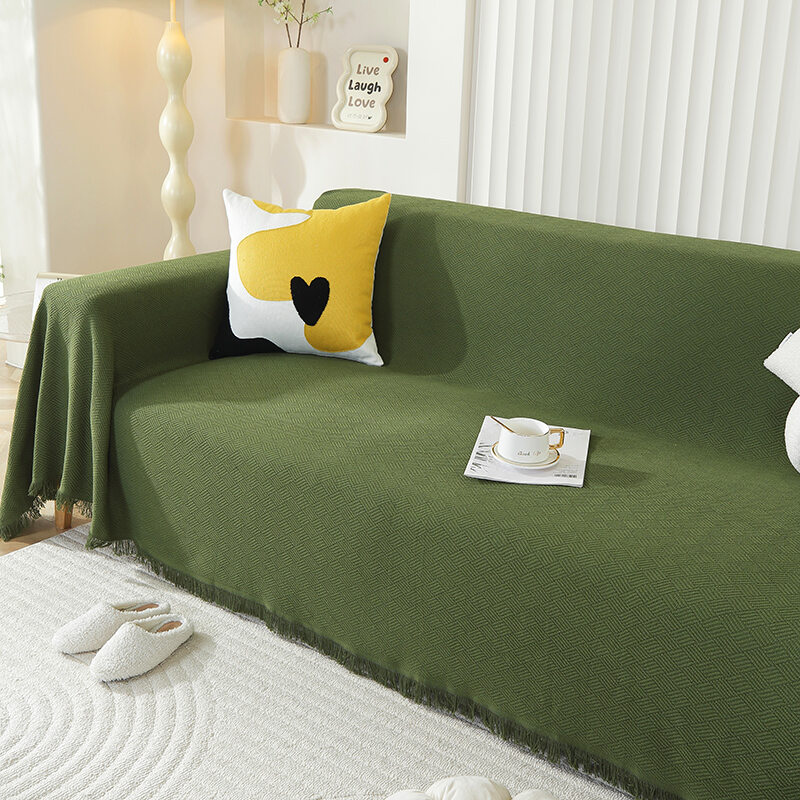 Luxurious Modern Minimalist Sofa Cover Dustproof Hotel Homestay Decorative Outdoor Camping Blanket P