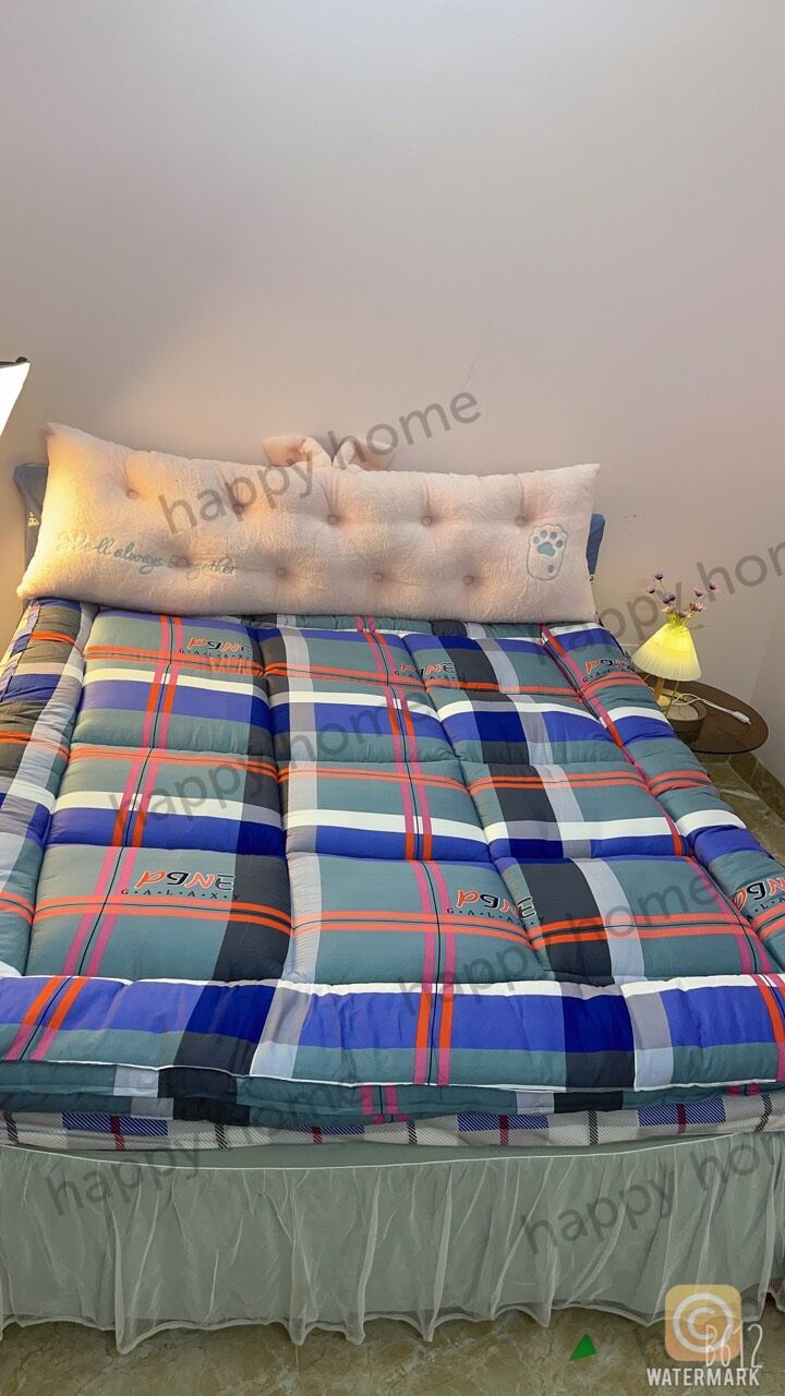 Nệm toper tặng kèm 1 thảm lau chân 3D