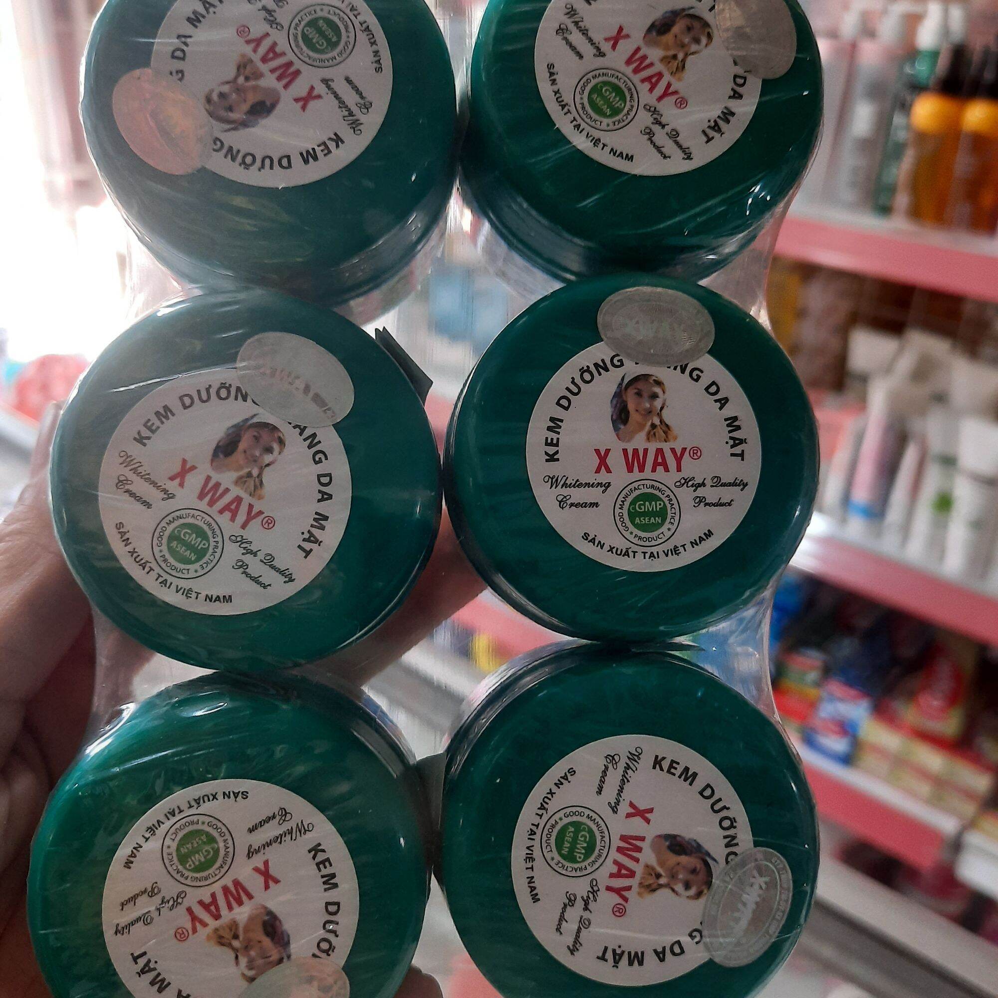 kem xway dưỡng trắng da mặt