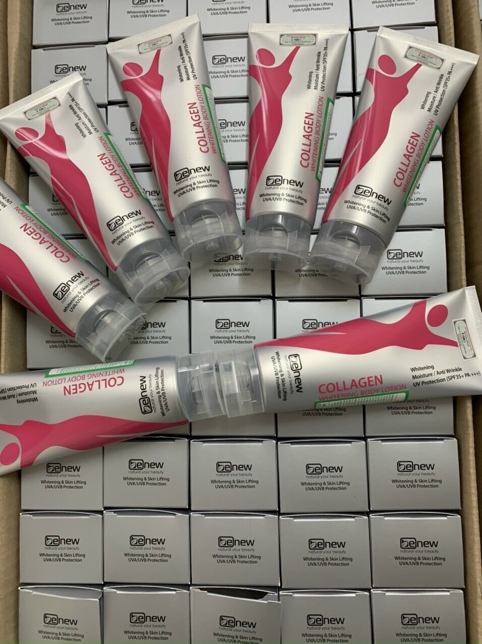 Kem body colagen trắng da Benew 200ml