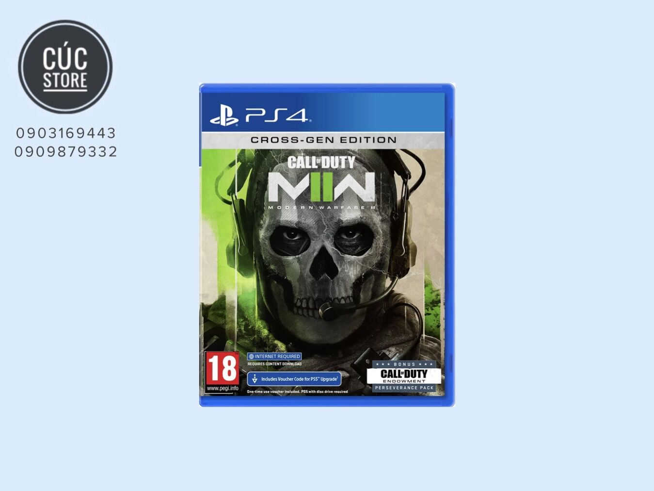 Đĩa chơi game ps4/ ps5: call of duty: modern warfare 2