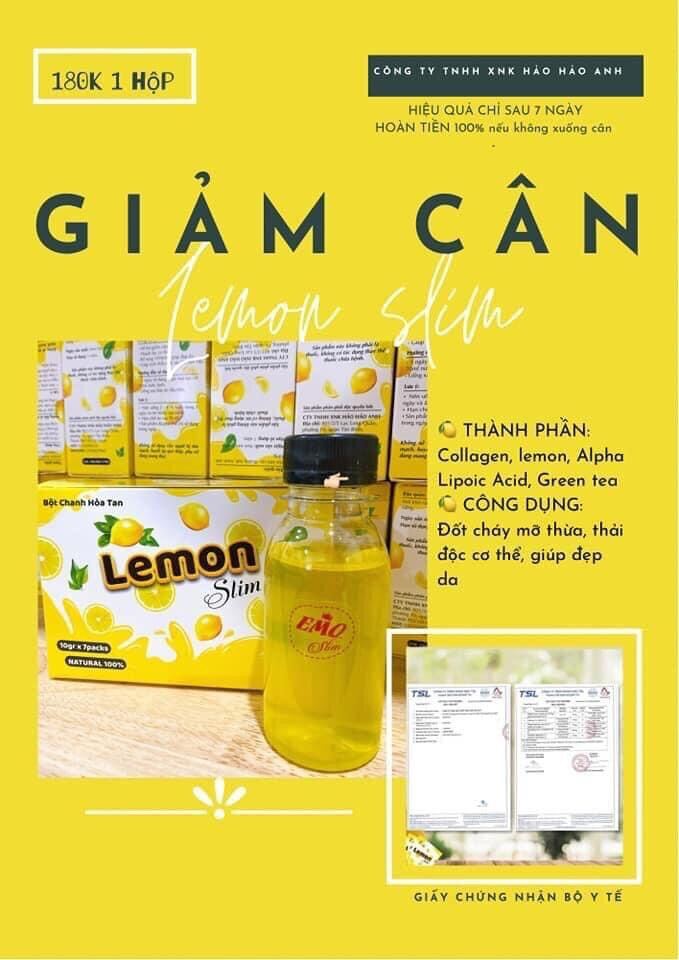 [Hcm]Nước Giảm Cân Cấp Tốc Emoslim Giảm Trong Vòng 7 Ngày