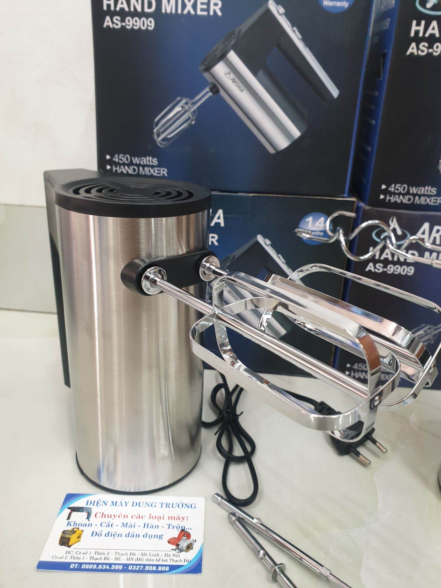 MÁY ĐÁNH TRỨNG ĐA NĂNG ARSHIA HAND MIXR - AS-9909