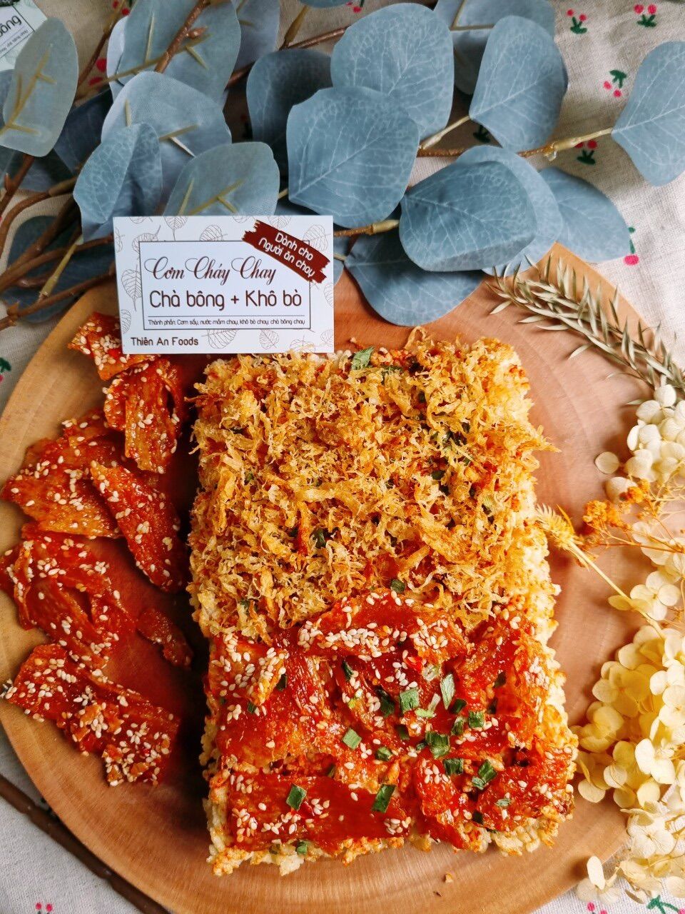 CƠM CHÁY CHAY TINI - Vị Chà Bông & Khô Bò 180g
