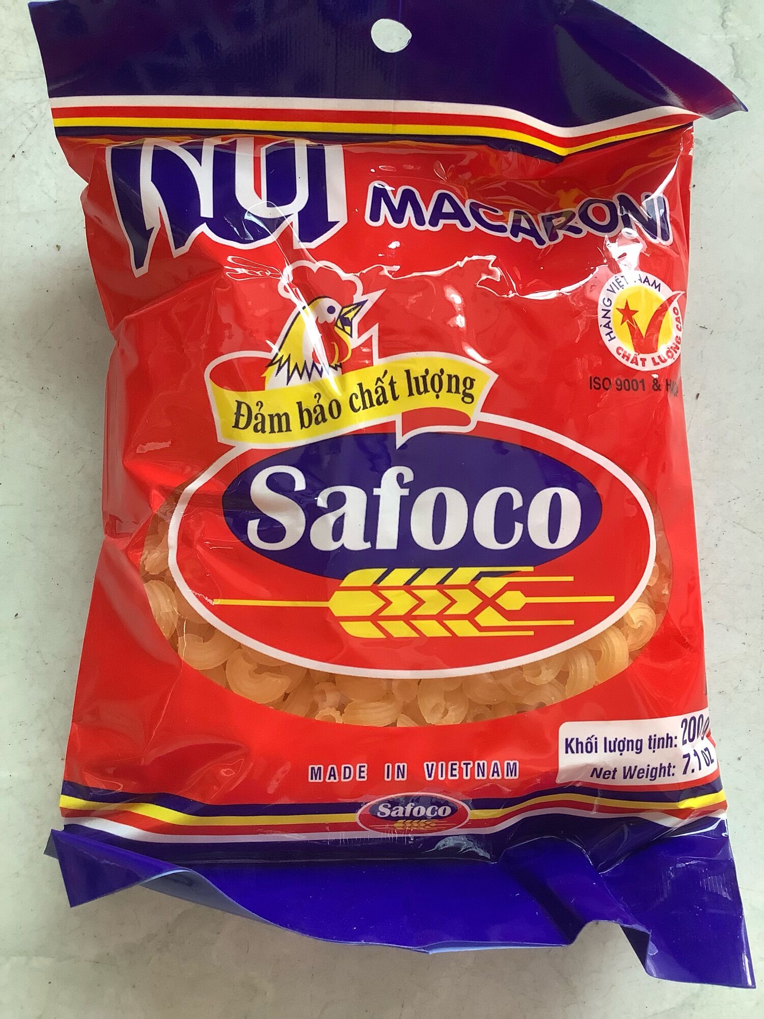 COMBO 5 GÓI NUI VÀNG SAFOCO 200gram