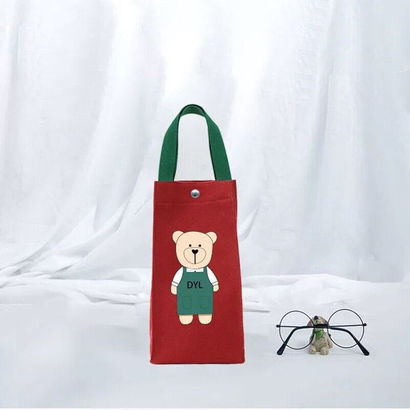 Túi đựng bình nước, bình giữ nhiệt - Túi Gấu size to đựng bình dưới 1.5L