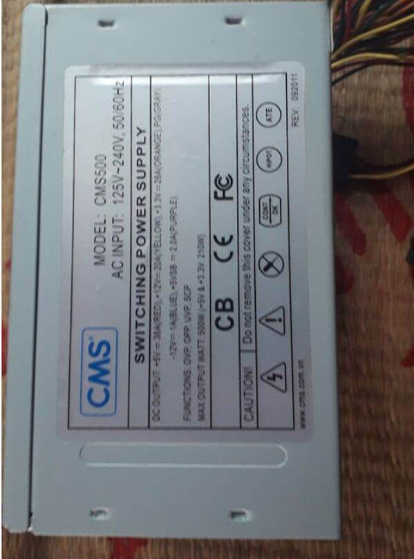 Nguồn máy tính CMS fan 8 tháo máy đẹp như mới tới 99%