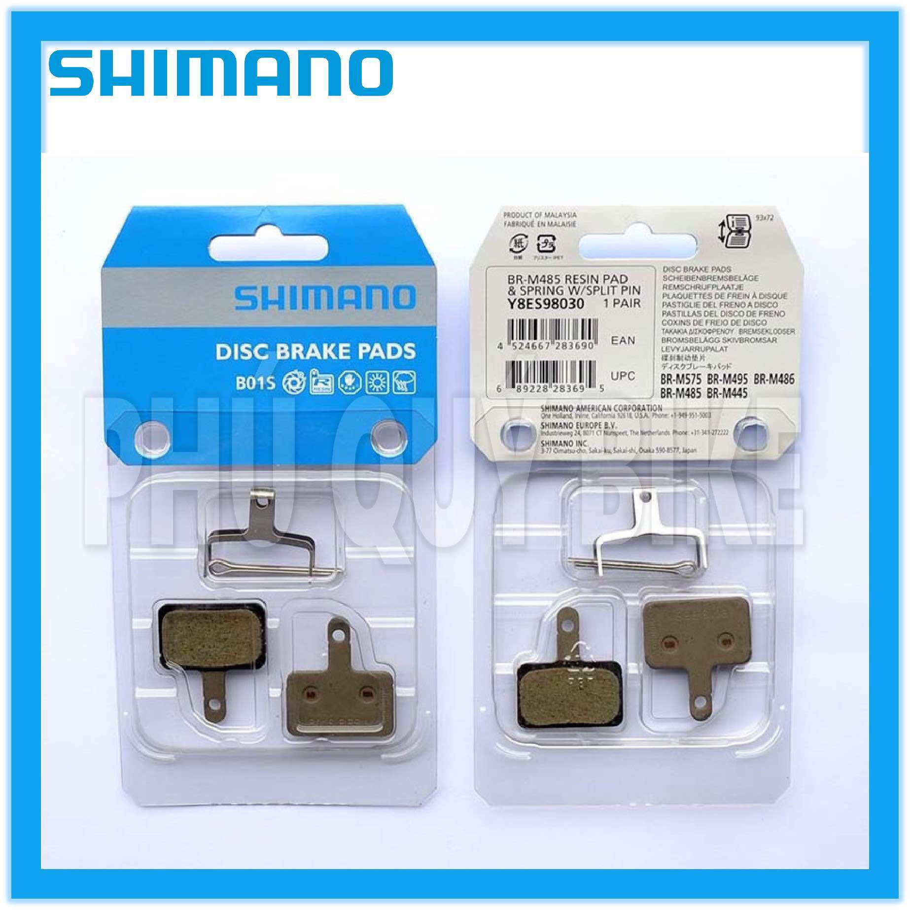 Bố Thắng Đĩa Xe Đạp SHIMANO B01S Resin