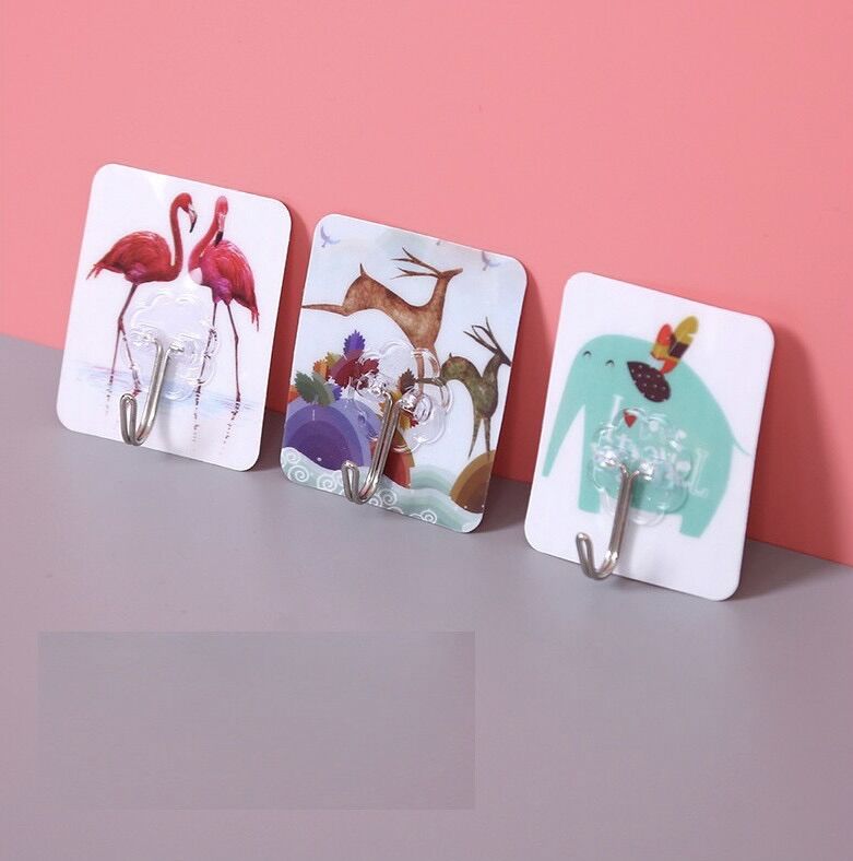 Combo 10 móc dán tường 3d chịu lực siêu dính