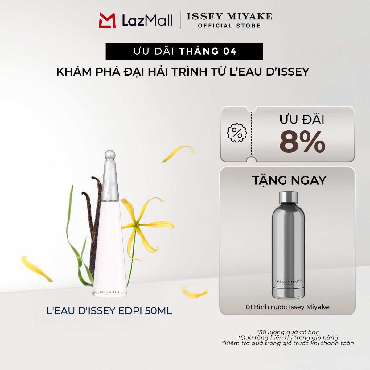 Nước hoa nữ Issey Miyake L'eau D'Issey Eau De Parfum Intense 50 ml