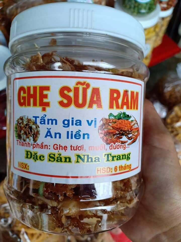 500g ghẹ sữa rim loại 1