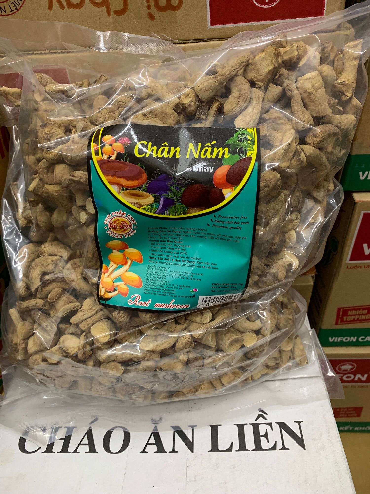 Chân Nấm Chay Âu Lạc ( 1kg )