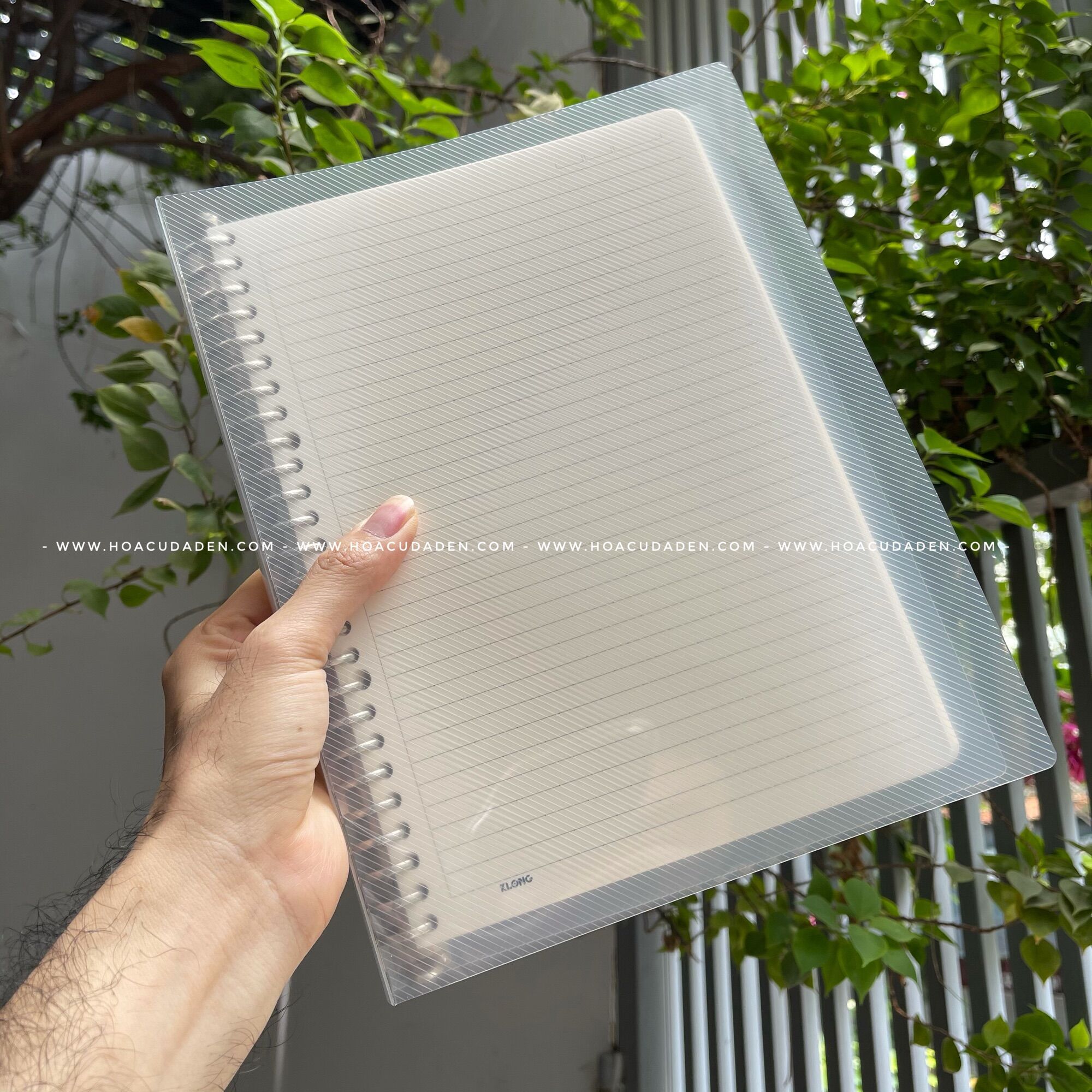 [HCM][DA ĐEN] KLONG Sổ Còng B5 Kẻ Ngang 100 Tờ Ruột 120gsm