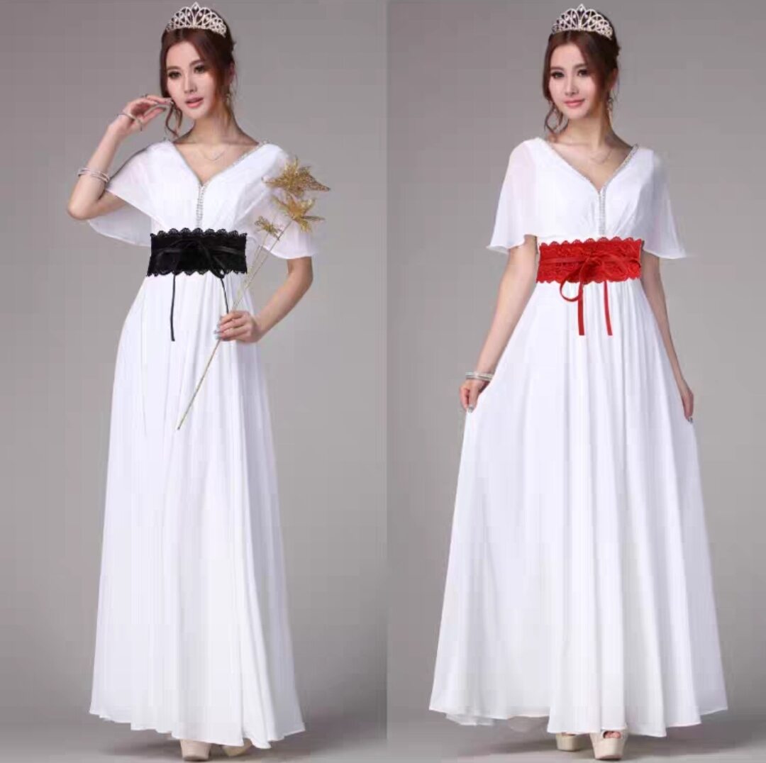 Thắt lưng nữ dây nịt đai váy nịt bụng bản to 9cm