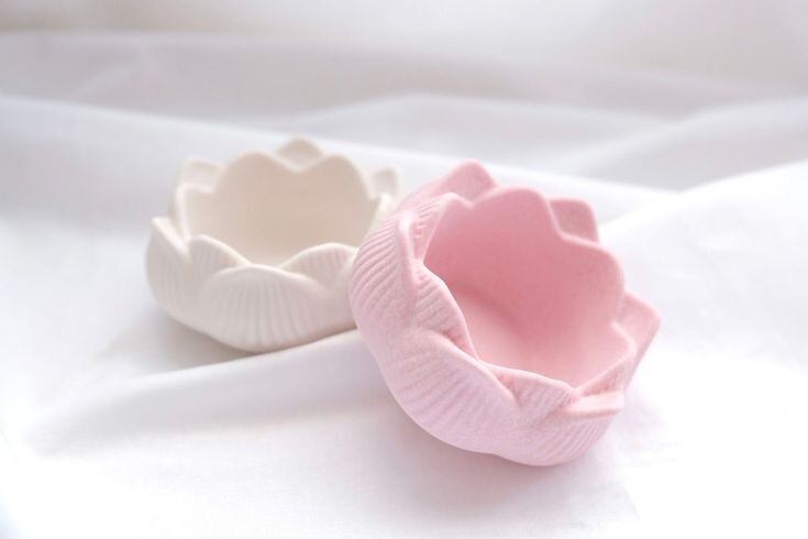 Cốc Hoa Sen Đựng Nến Tealight Nến Thơm - 9293store