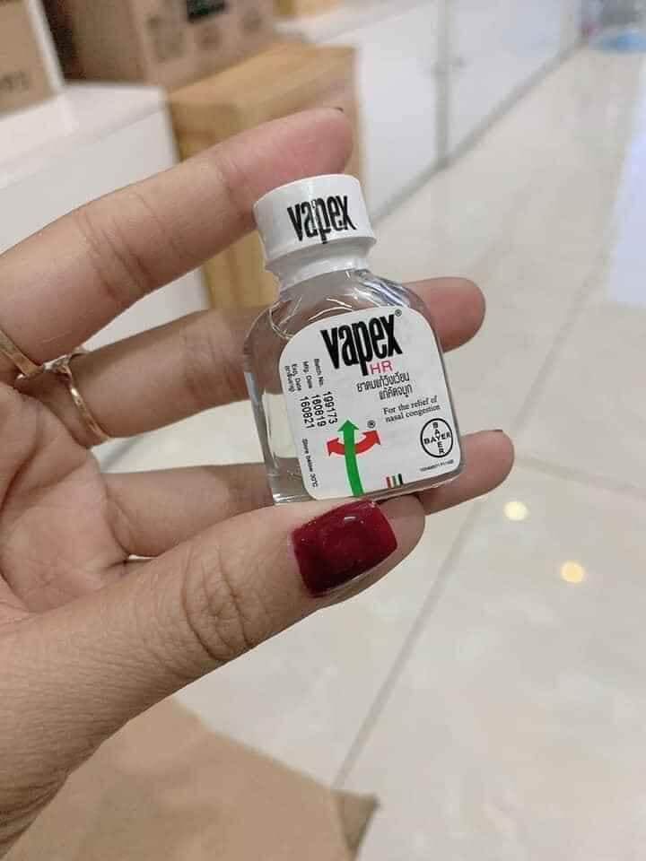 DẦU HÍT THÔNG MŨI VAPEX THÁI LAN 14Ml