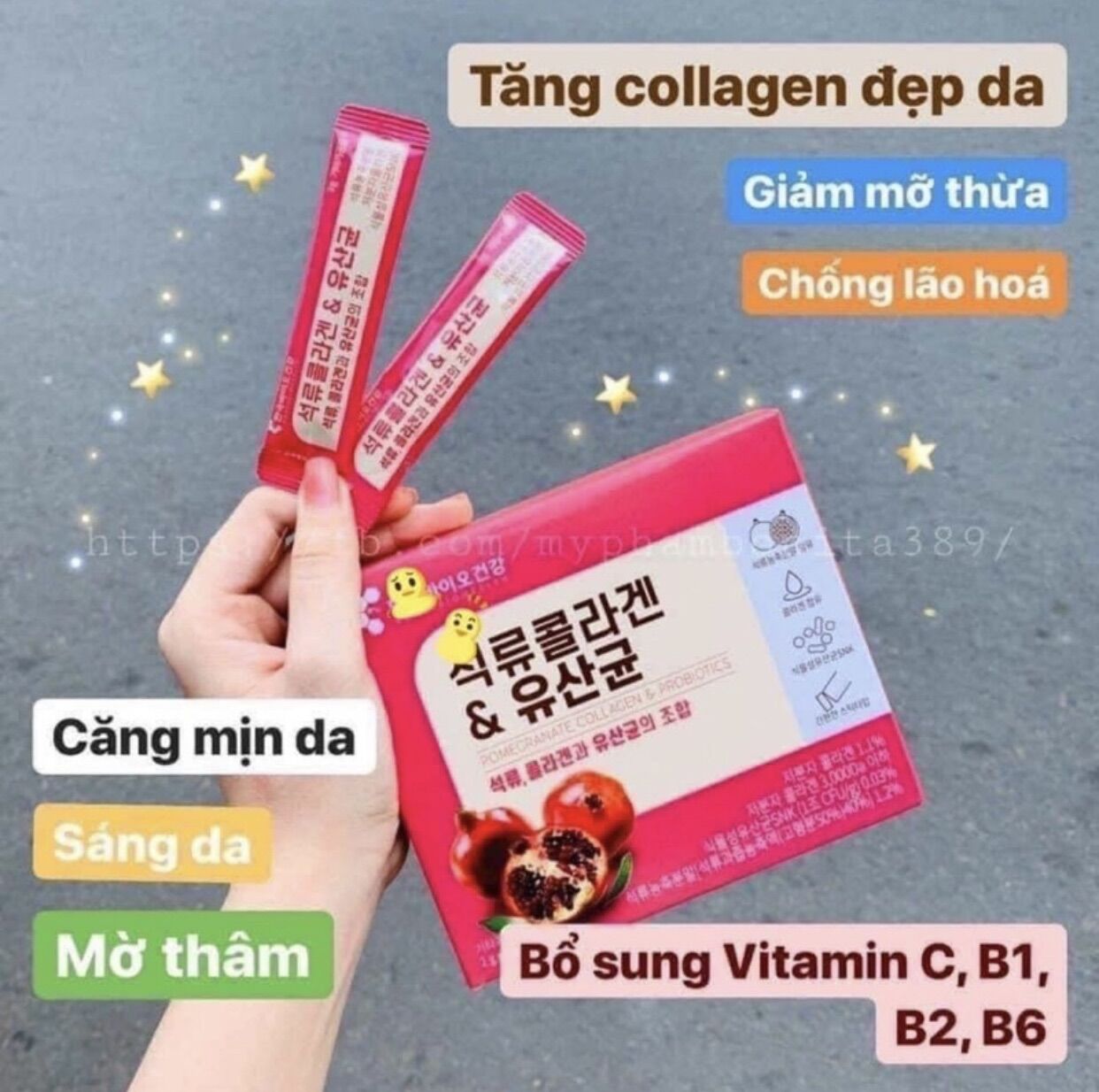Collagen lựu
