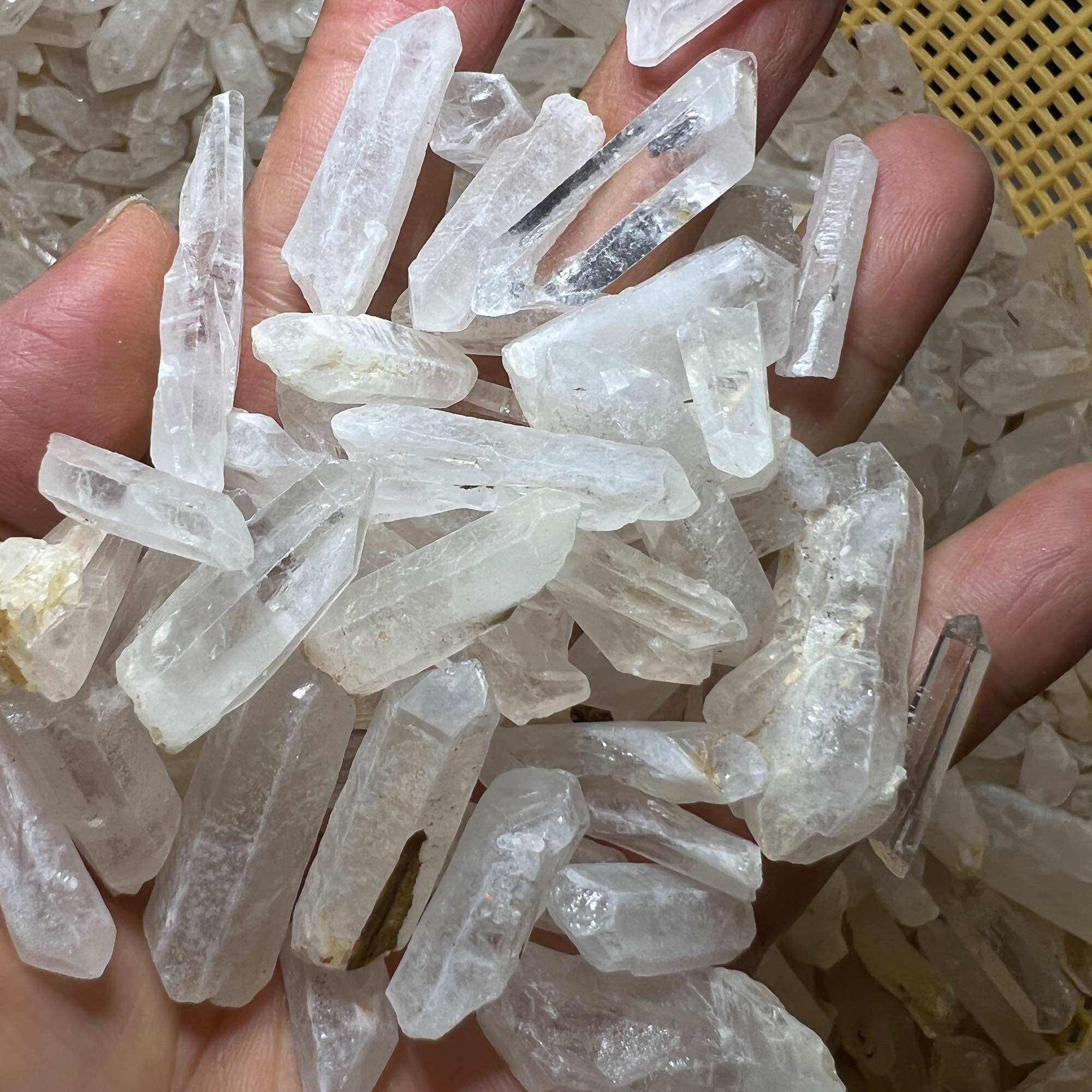 20-combo 20 gam tinh thể đá thạch anh trắng