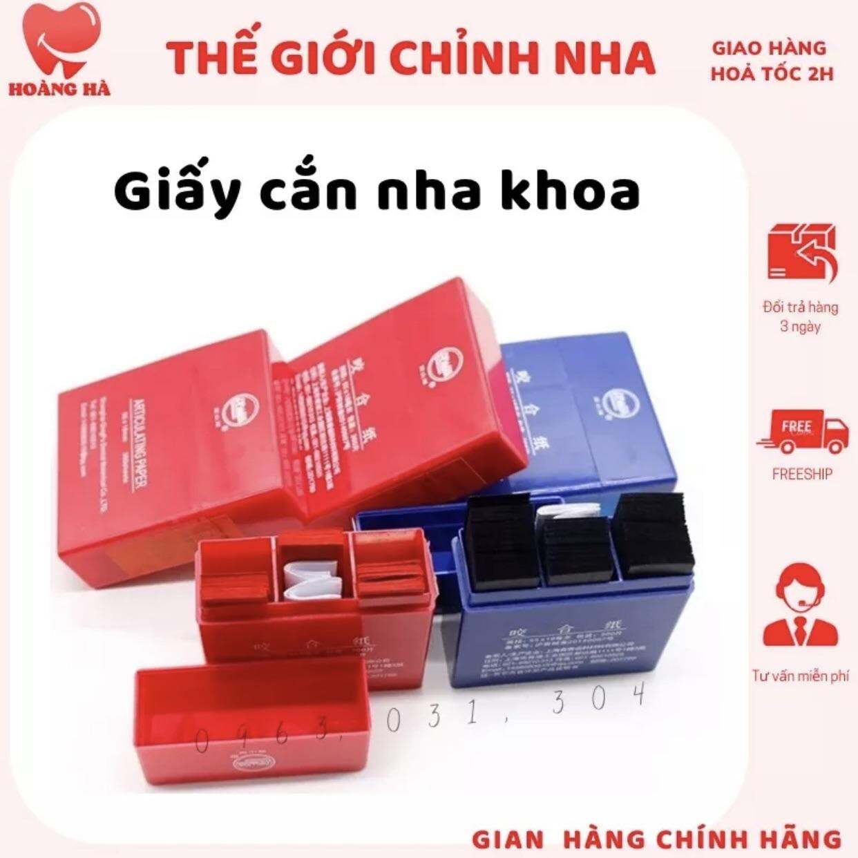 Giấy cắn nha khoa giấy thử khớp cắn nha khoa giấy cắn đỏ giấy cắn xanh