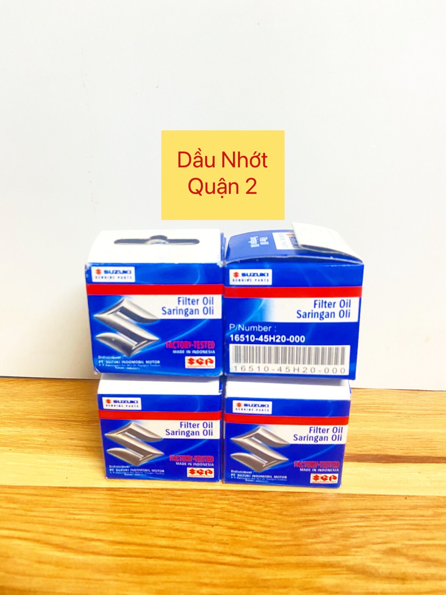 Lọc nhớt xe máy suzuki