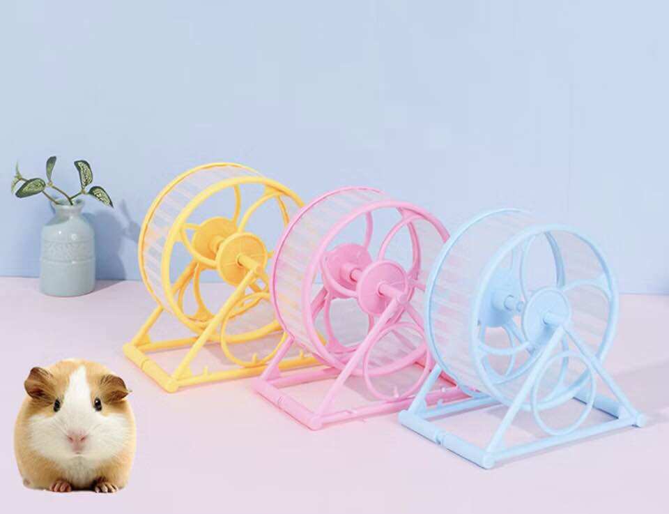 Wheel chạy nhựa teroso cho hamster tập thể dục giải trí 12cm
