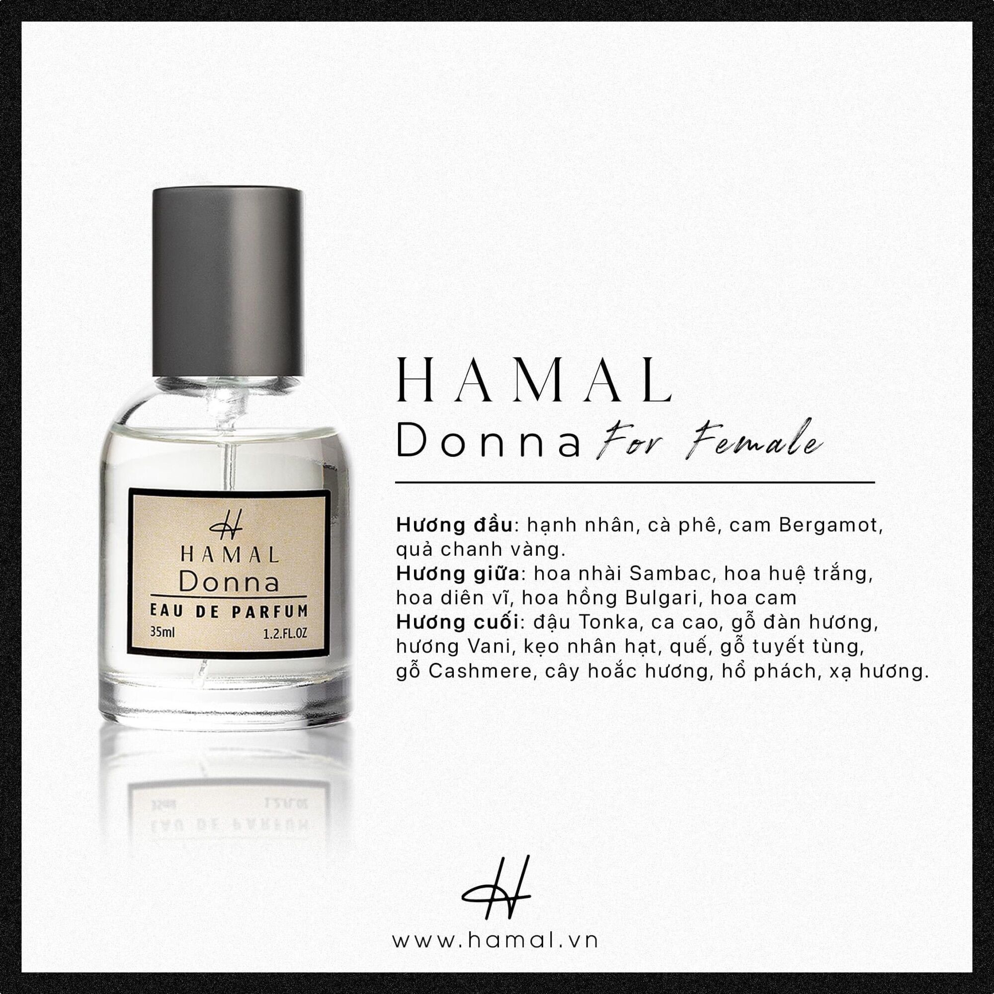 Nước hoa nữ Hamal Donna