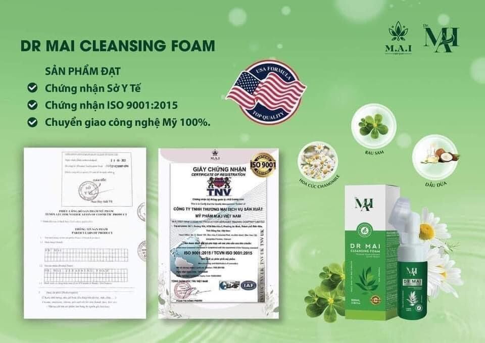 Bột Rửa mặt thảo mộc Dr Mai