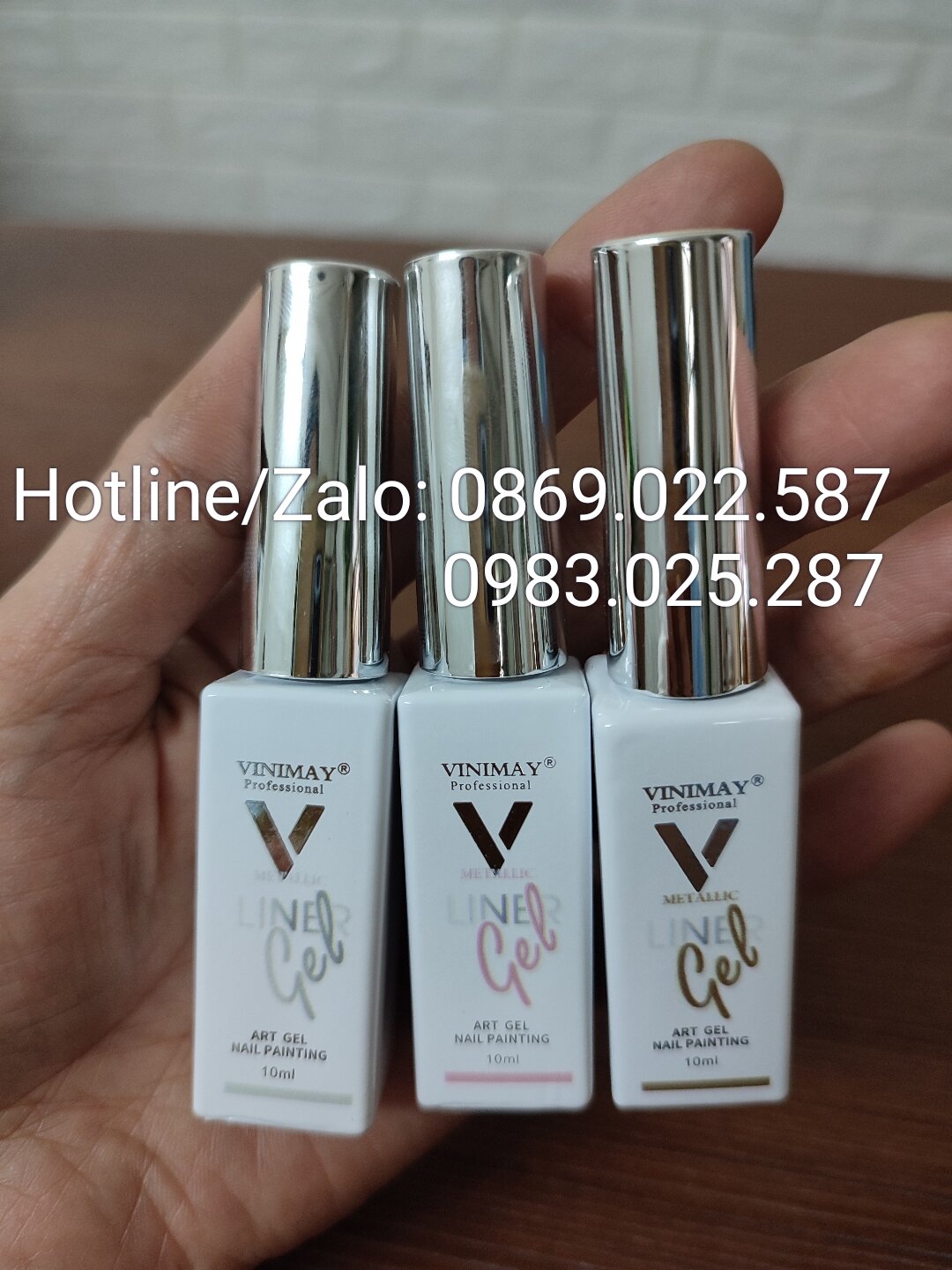 Gel vẽ cọ nét metal vinimay bạc