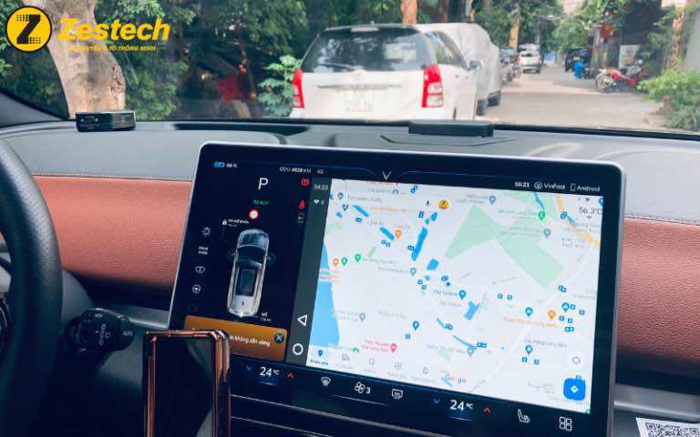 Android box ô tô điện Vinfast, Zestech Dx14 Pro