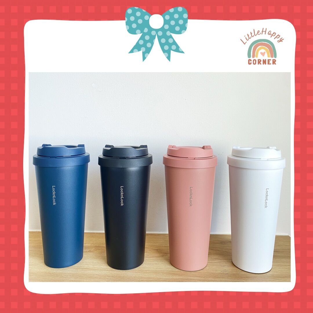 Ly Giữ Nhiệt Lock&Lock Energetic One-Touch Tumbler LHC3249 550ML - Hàng Chính Hãng
