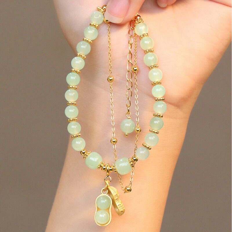 Charm hạt đậu phụng hạt lạc mic vòng(sp không bao gồm vòng)