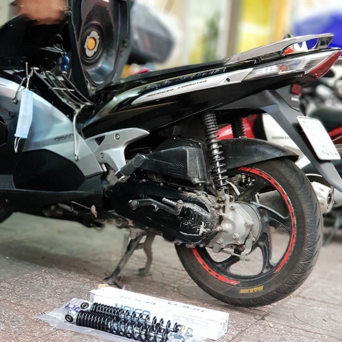 Phuộc sau AirBlade 110 ( 2007 - 2012 ) hiệu KaiFa ( 1 cặp ) 32cm