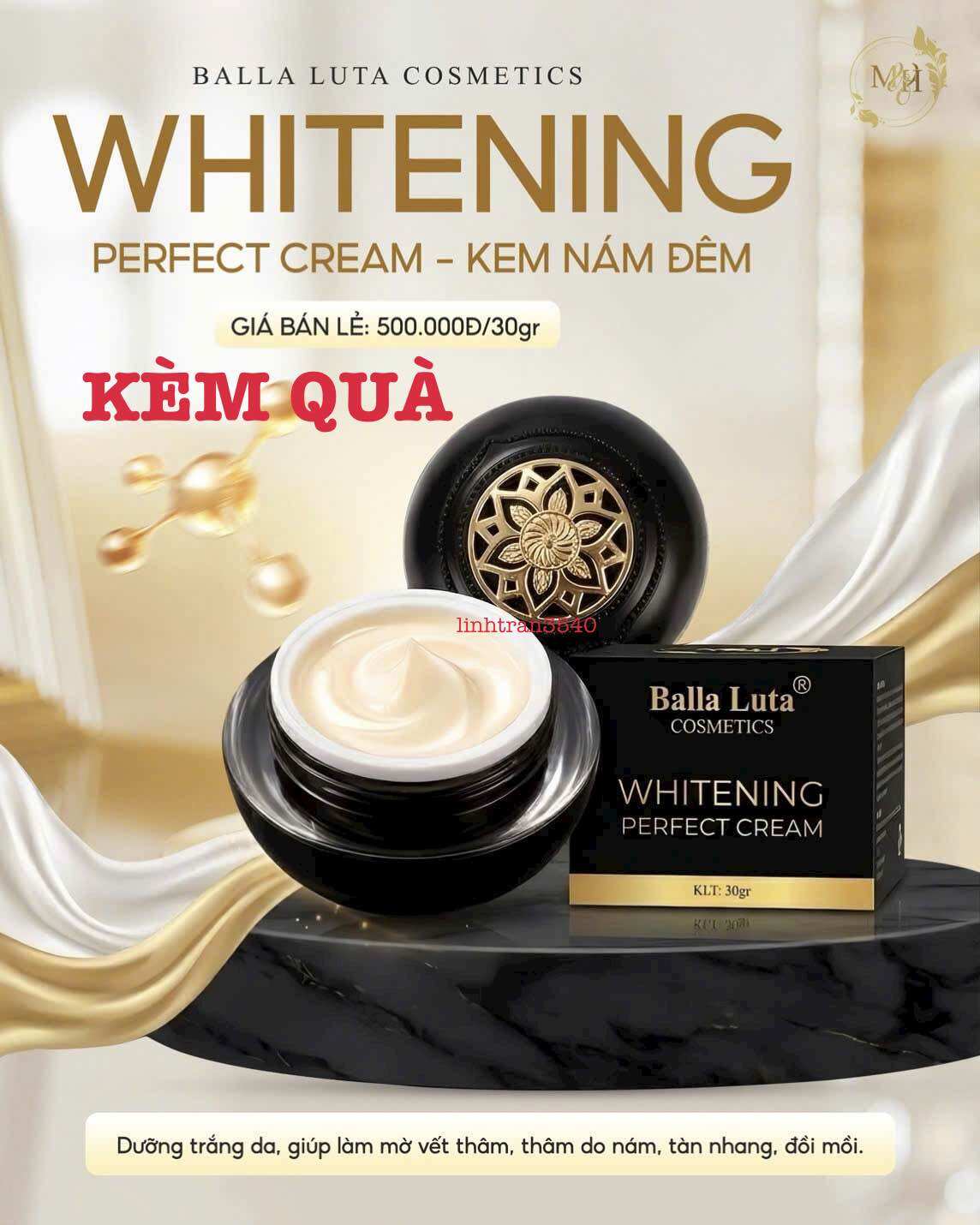 Cao Nám Balla Luta 30g Size Lớn Chất kem mới Chính Hãng Giá Sỉ