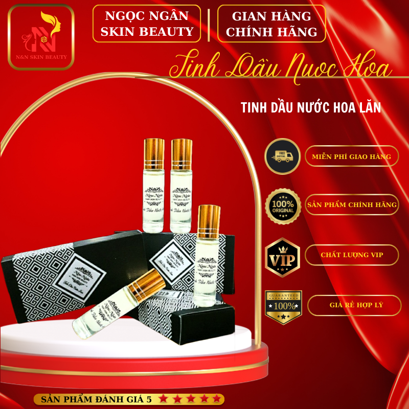 Tinh dầu nước hoa lăn siêu thơm