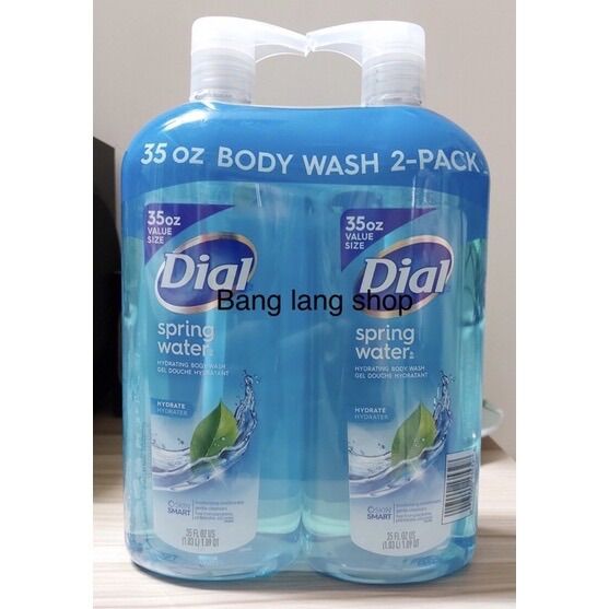 Sữa tắm dial spring water hydrating body wash- 1030ml chuẩn usa