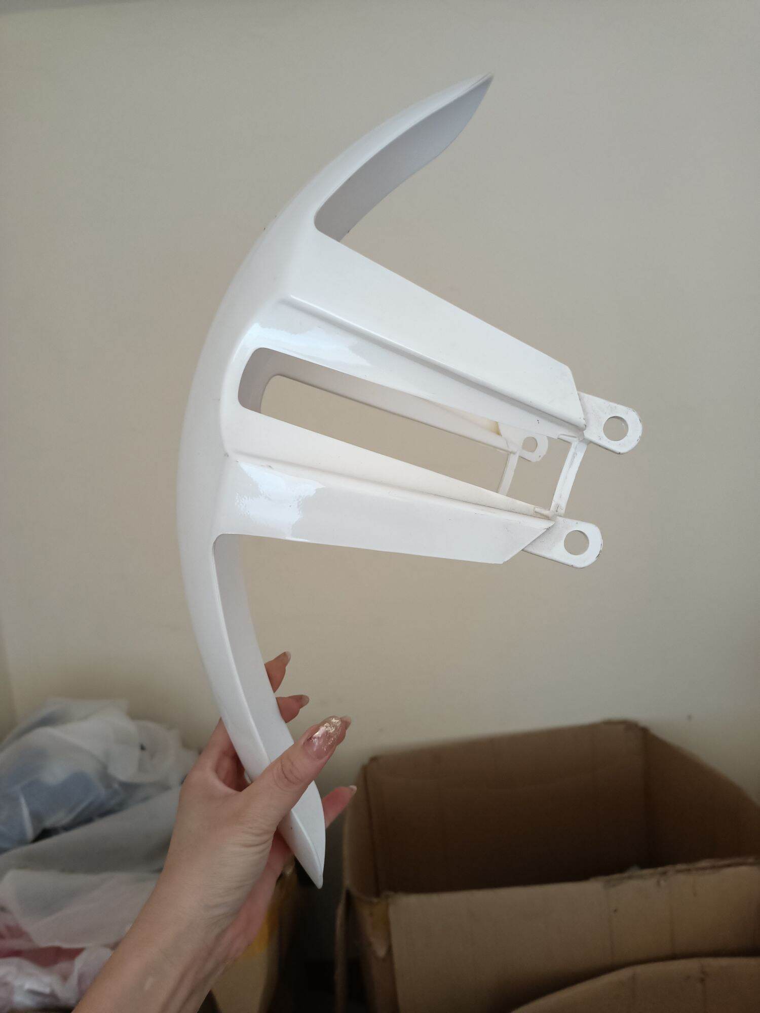 Chắn bùn Trước Xe Điện Ninja ( màu trắng )