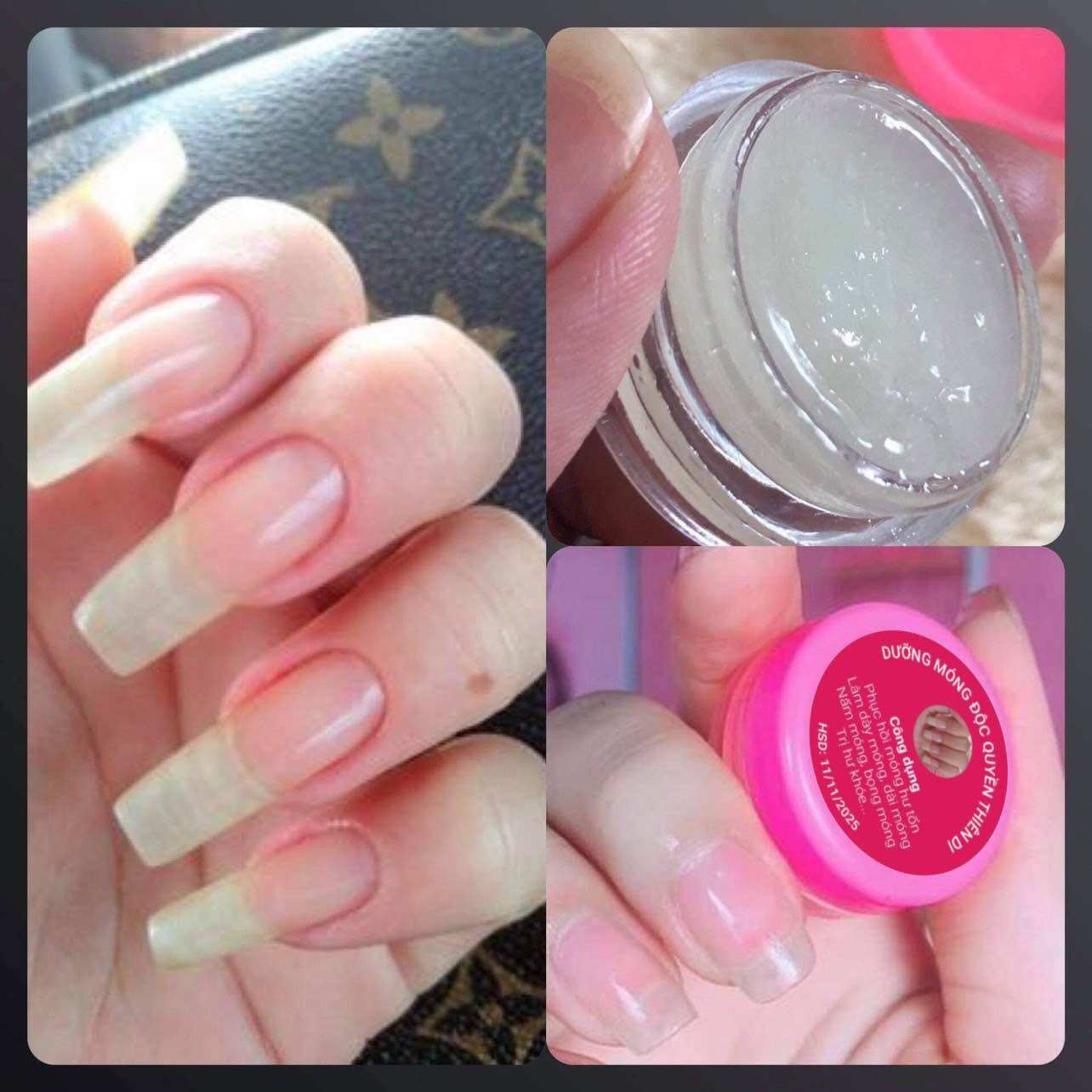 Combo 2 dưỡng móng độc quyền giúp móng hồng bóng khoẻ