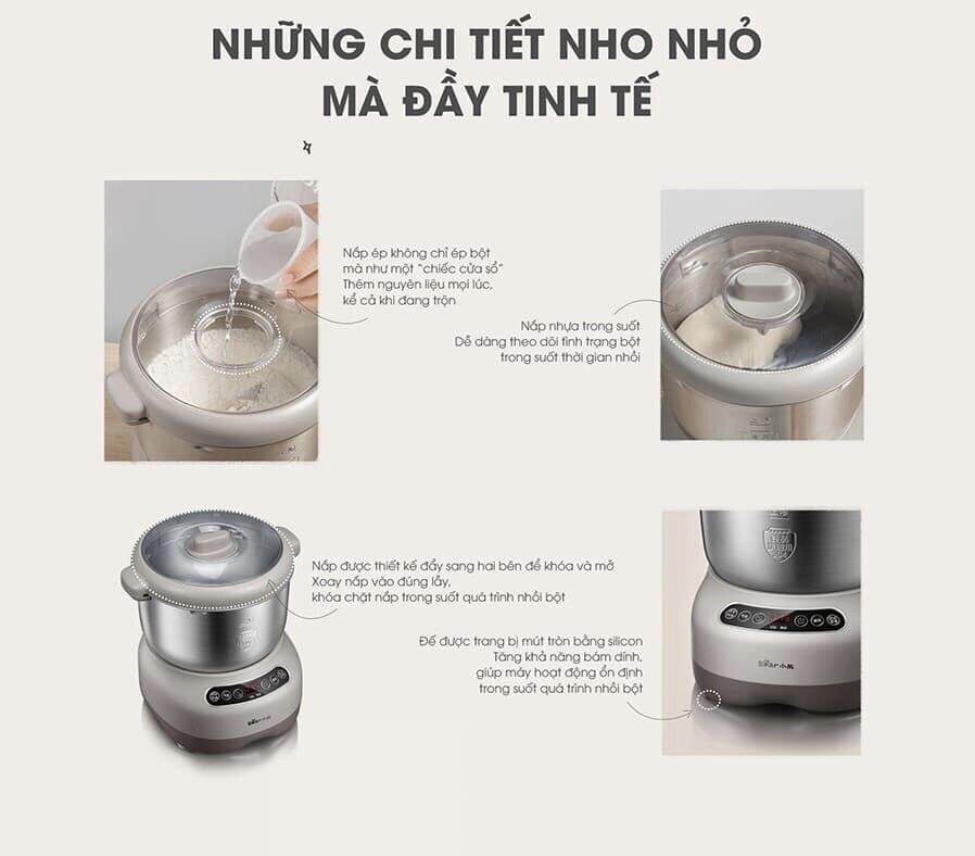 Máy trộn bột Bear 7L(sẵn hàng)