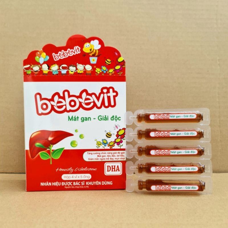 Bebevit Mát gan, Giải độc