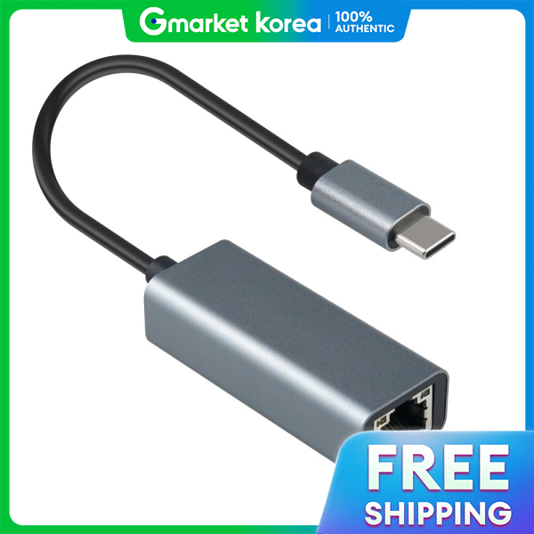 Coms | USB Type-C Gigabit Wired Lan Card for Laptop Pc, External Ethernet Internet Network Giá 685,300 Đồng*Miễn phí vận chuyển