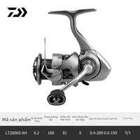 Daiwa EXCELER LT Cuộn Câu Cá Nhẹ Cao Cấp Dùng Được Cả Nước Mặn Và Nước Ngọt Cấu Trúc Kim Loại Bền Bỉ Ném Xa Chính Xác