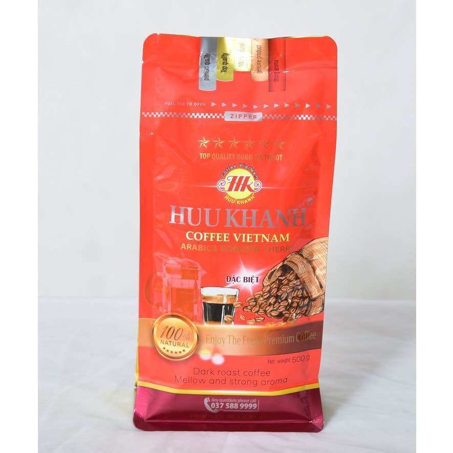 Cà phê HỮU KHÁNH ĐẶC BIỆT - HK 6SAO (bịch 500gr)