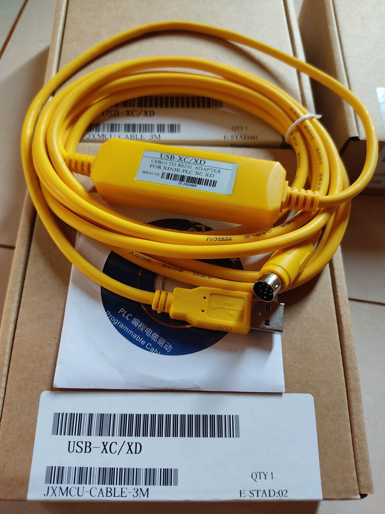 Cáp nạp chương trình plc xinje. usb - xc/xd