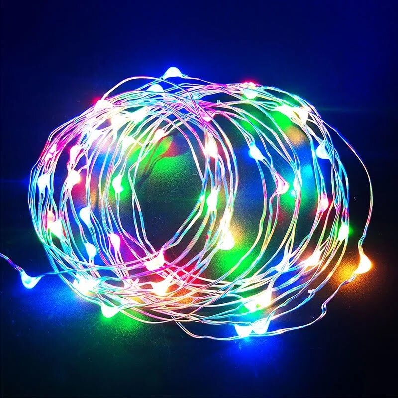 Dây đèn Led dùng pin AA fairylight ,dây đèn đom đóm 2 mét
