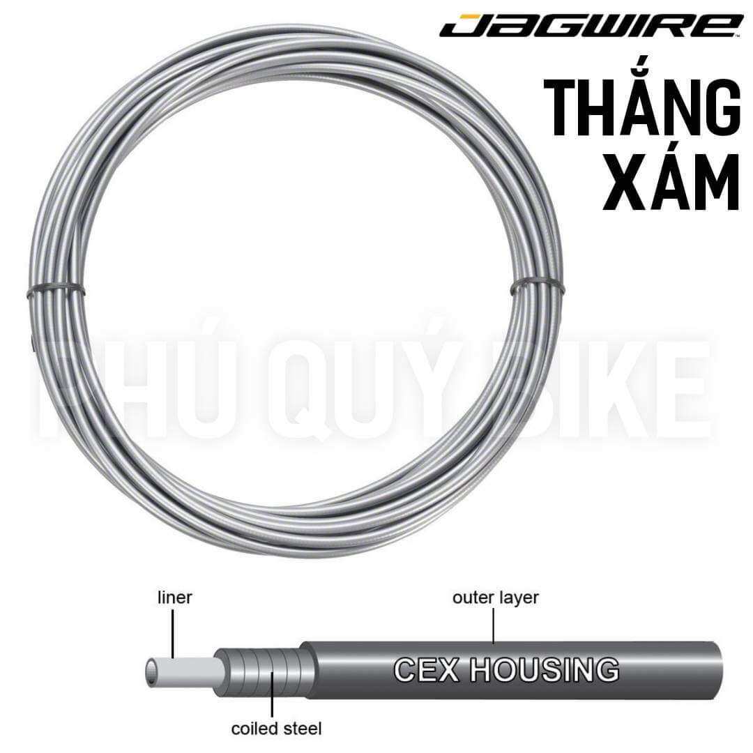 Vỏ dây đề vỏ dây thắng xe đạp jagwire 10mét/1cuộn