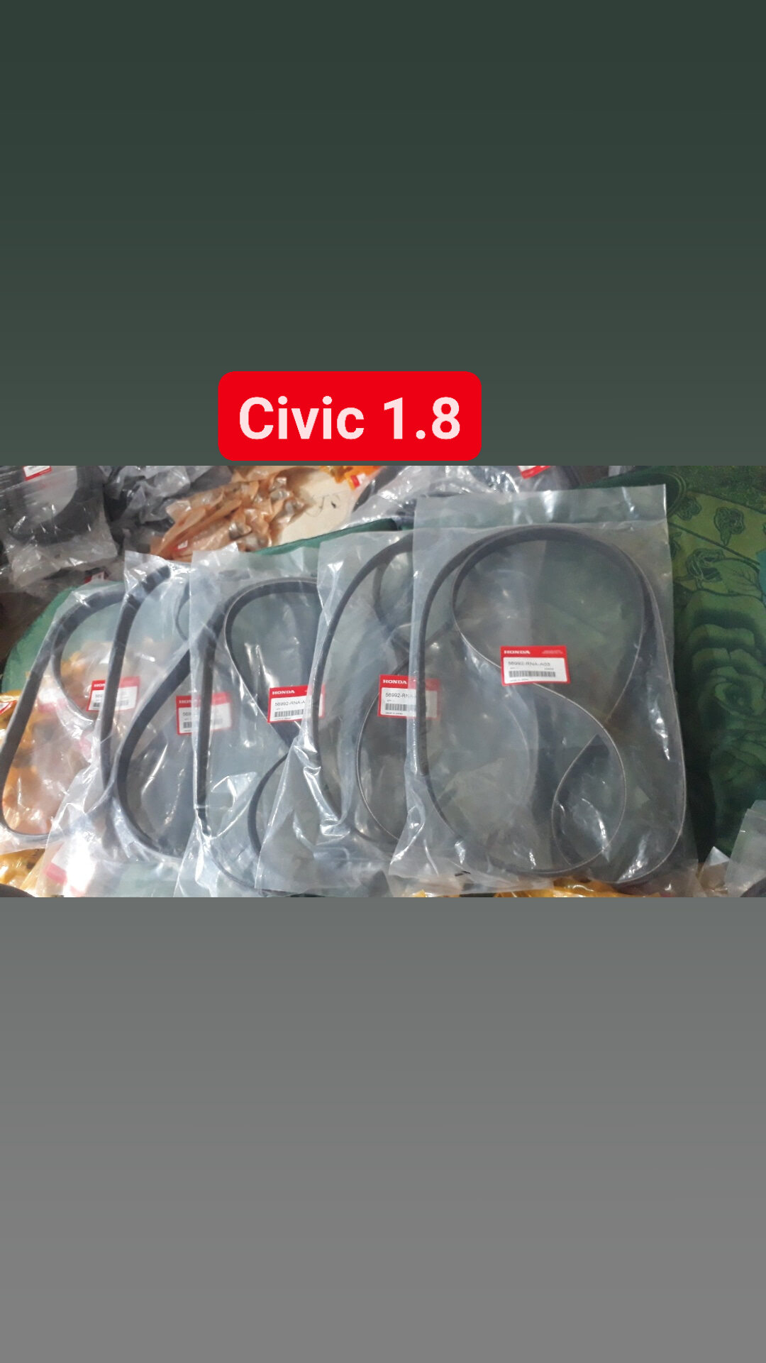 Dây curoa tổng honda civic 1.8-2.0 2006-2011,dây curoa máy phát điện honda