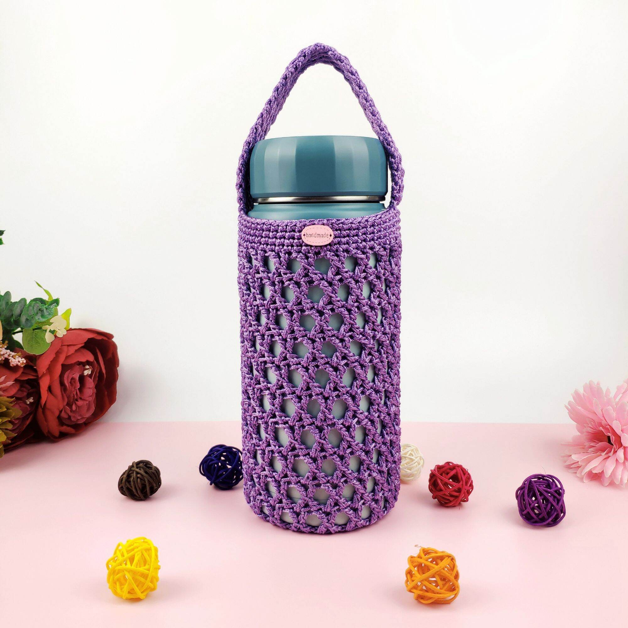 Túi đựng bình giữ nhiệt 1200ml, màu tím