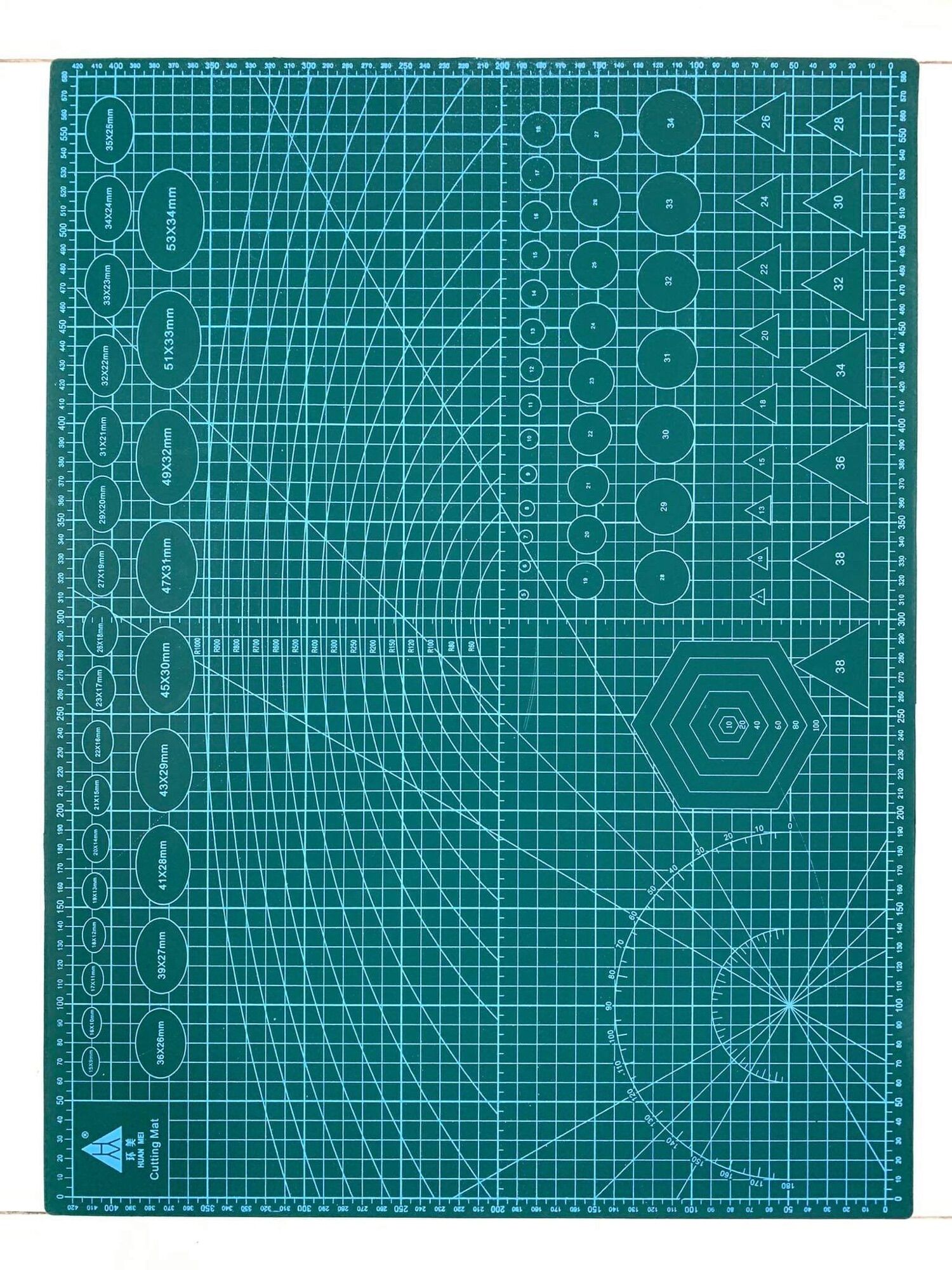 Bảng cắt tự liền A2 cỡ 45x60cm dùng lót cắt trong nghành may mặc và máy cắt da, simili