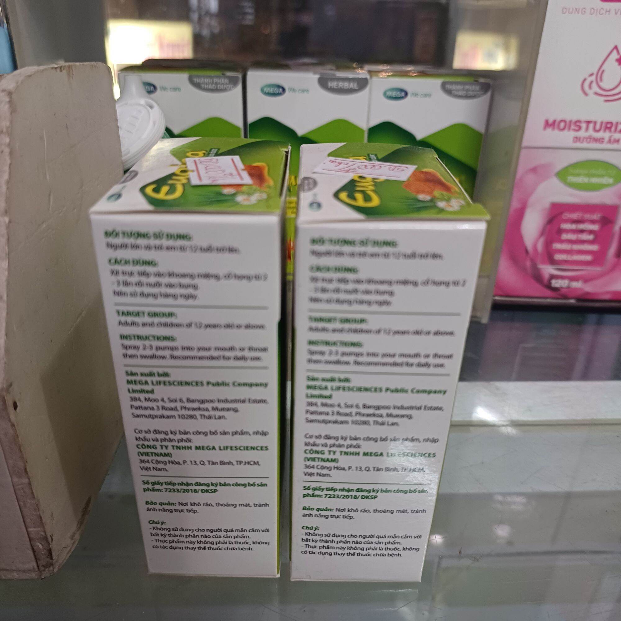 xịt họng eugica